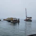 Rock and Crane Barges