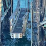 Before - Image of damaged pier walkway